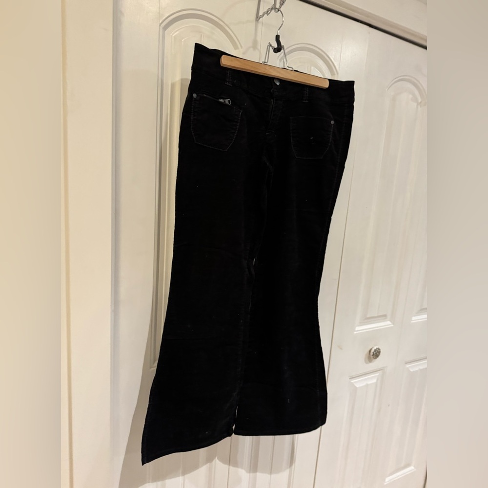 Esprit Black Corduroy bootcut Trousers size 10